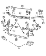 68086709AA - Cooling: Hex Head Bolt And Washer for Mopar Image