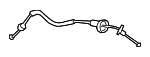 9Y0837085 - Body: Lock Cable for Porsche Image image