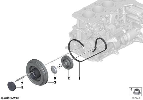 Belt Drive for 2019 BMW 330e #0
