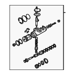 15068759 - Steering: Steering Gear for Chevrolet: Avalanche 2500, Silverado 1500, Silverado 1500 HD, Silverado 2500, Silverado 2500 HD, Silverado 3500, Suburban 2500 | GMC: Sierra 1500, Sierra 1500 HD, Sierra 2500, Sierra 2500 HD, Sierra 3500, Yukon XL 2500 Image