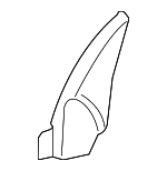 6WR441N6AA - Body: Corner Molding for Ram: 2500, 3500 Image