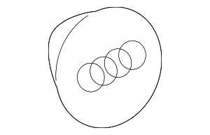 4B0601170AAX1 - Suspension: Wheel Cap for Audi Image