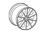 8J0601025CD - Suspension: Wheel, Alloy for Audi: TT Quattro, TT RS Quattro, TTS Quattro Image