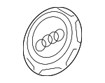 8J0601165A - Suspension: Center Cap for Audi: TT, TT Quattro, TT RS Quattro, TTS Quattro Image