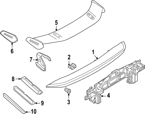 Spoiler for 2024 Porsche 718 Cayman #0