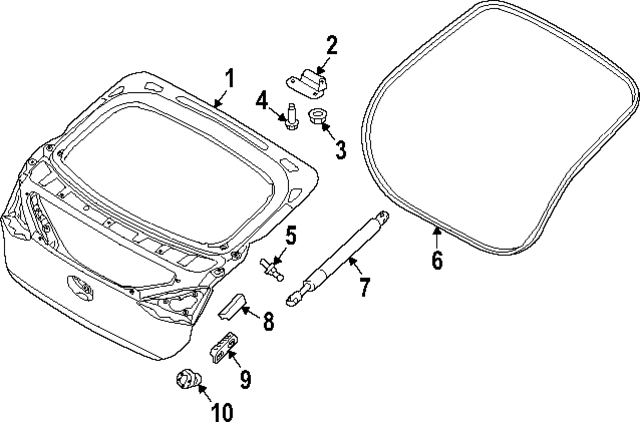 81738G2000 - : Overslam Bumper for Hyundai Image