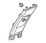 84161TGVA01ZC - Body: Upper Center Pillar Trim for Acura Image