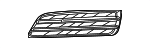 8P0807681E9B9 - Body: Lower Grille for Audi Image