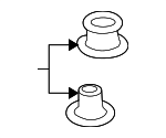 4514610050 - Steering: Gear Assembly Bushing for Smart Image