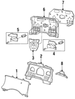 F68Z9280A - : Fuel Gauge for Ford Image