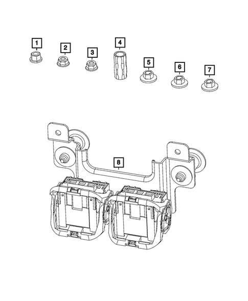 Wiring, Headlamp to Dash for 2025 Chrysler Pacifica #2
