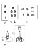 68001743AC - Wheels: Mounting Hardware Kit for Mopar Image
