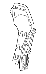 7163020830 - Body: Seat Back Frame for Toyota: Celica, MR2 Spyder Image