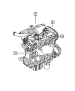 R3424877 - 2.4L Gas; Engine: Long Block Engine, Remanufactured for Mopar Image