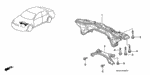 90161S04000 - Body/Air Conditioning: BOLT, FLANGE (14X100) for Honda Image