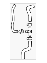 G90A00E030 - Cooling System: Hose &amp; Tube Assembly for Toyota Image