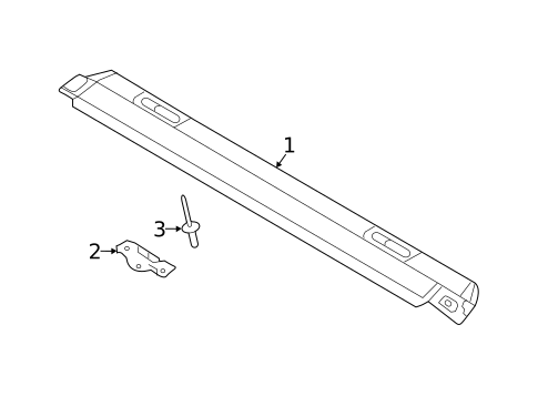 Exterior Trim - Roof for 2024 Audi A5 Quattro #1