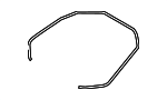51767211926 - Body: Side Seal for BMW: 640i, 640i Gran Coupe, 640i xDrive, 640i xDrive Gran Coupe, 650i, 650i Gran Coupe, 650i xDrive, 650i xDrive Gran Coupe, M6, M6 Gran Coupe Image