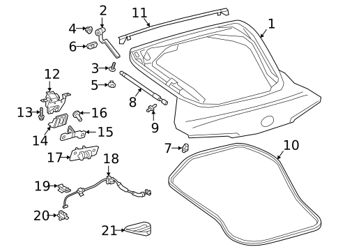 Liftgate for 2023 Toyota GR Supra #0