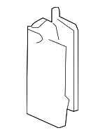 55034384 - Body: Handle, Inside for Dodge: B150, B1500, B250, B2500, B350, B3500, Ram 1500 Van, Ram 2500 Van, Ram 3500 Van Image