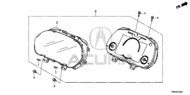 Meter for 2019 Acura NSX #0