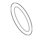 11617796622 - Cooling System: Air Inlet Duct O-Ring for BMW Image