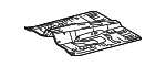 581116A332 - Body: Front Floor Pan for Toyota: 4Runner Image