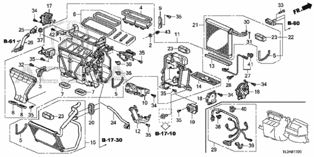 Heater Unit for 2013 Acura TSX #0