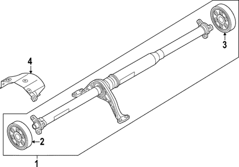 Drive Shaft for 2021 Volkswagen Arteon #0