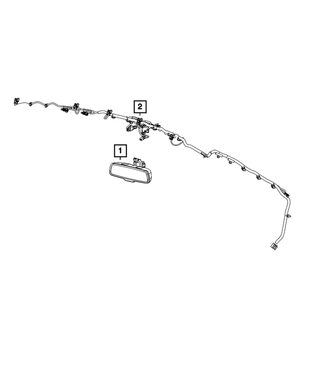 « 68519275AB –  : Fil De Pontage Cablage pour Mopar Image »