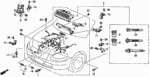 90130SR3003 - Engine: BOLT (5X13) for Honda Image