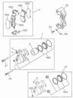 8971608200 - Chassis: PIN, GUIDE for Acura Image