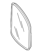 76253TRVA01 - Body: Mirror Glass for Honda: Clarity Image