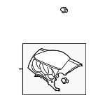 848301M450WK - Body: Cluster Bezel for Kia: Forte, Forte Koup Image