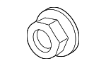 PAF102861 - Exhaust: Shield Nut for Porsche Image