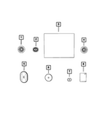 55396938AA - Body Sheet Metal Except Doors: Tape for Mopar Image