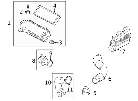 Air Intake for 2013 Mini Cooper #1