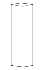 4278662 - Body: Lift Gate Glass Spacer for Chrysler: 200, 300M, Aspen, Concorde, LHS, Pacifica, Prowler, Sebring, Town &amp; Country, Voyager | Dodge: Avenger, Caliber, Caravan, Challenger, Durango, Grand Caravan, Intrepid, Magnum, Neon, Stratus, Viper | Jeep: Patriot | Ram: C/V Image