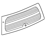 5155452AE - Body: Lift Gate Glass for Jeep: Patriot Image
