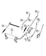 5154906AB - Steering: Pump Supply Hose for Mopar Image