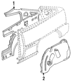 90245747 - Body: Inner Panel for GM Image