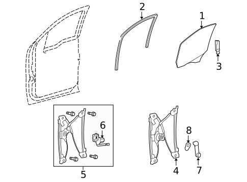Front Door for 2012 Ford F-150 #1
