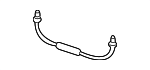 99635196130 - Brakes: Brake Line for Porsche: 911, Boxster, Cayman Image