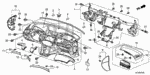 90110S84A00 - Interior/Bumper: BOLT-WASHER (8X20) for Honda Image