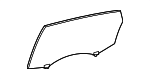 681030T020 - Body: Door Glass for Toyota Image