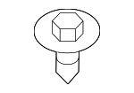 RYG500800 - Engine: Heat Shield Screw for Land-Rover Image