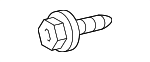 9015960474 - Body: License Bracket Screw for Toyota Image