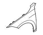 17A821106A - Body: Fender for Volkswagen: Jetta Image