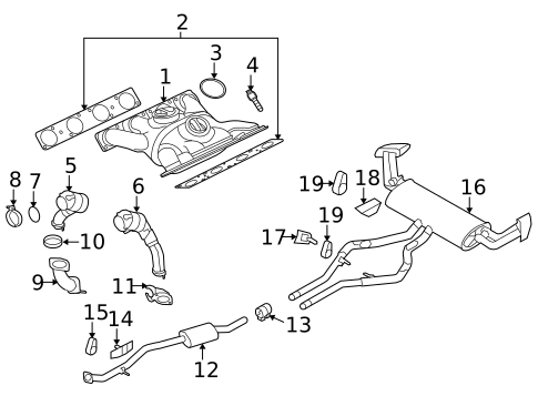 Exhaust Manifold for 2012 BMW X5 #0