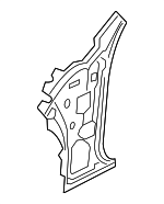 71201F6000 - Body: Pillar Reinforced for Kia: Cadenza Image
